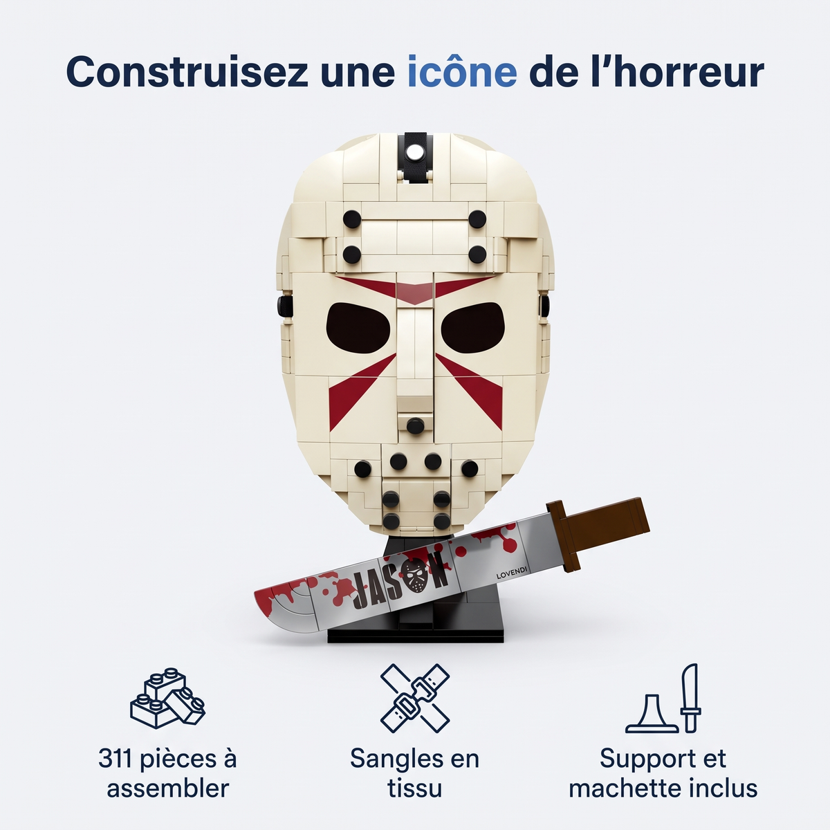 Masque De Hockey À Construire, 311 Pièces — Lovendi 1