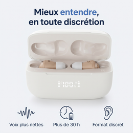 Lovendi Comfort, aides auditives intra-auriculaires rechargeables — Lovendi 1
