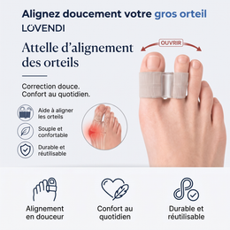 Lovendi Correcteur d’alignement du gros orteil — Lovendi 1