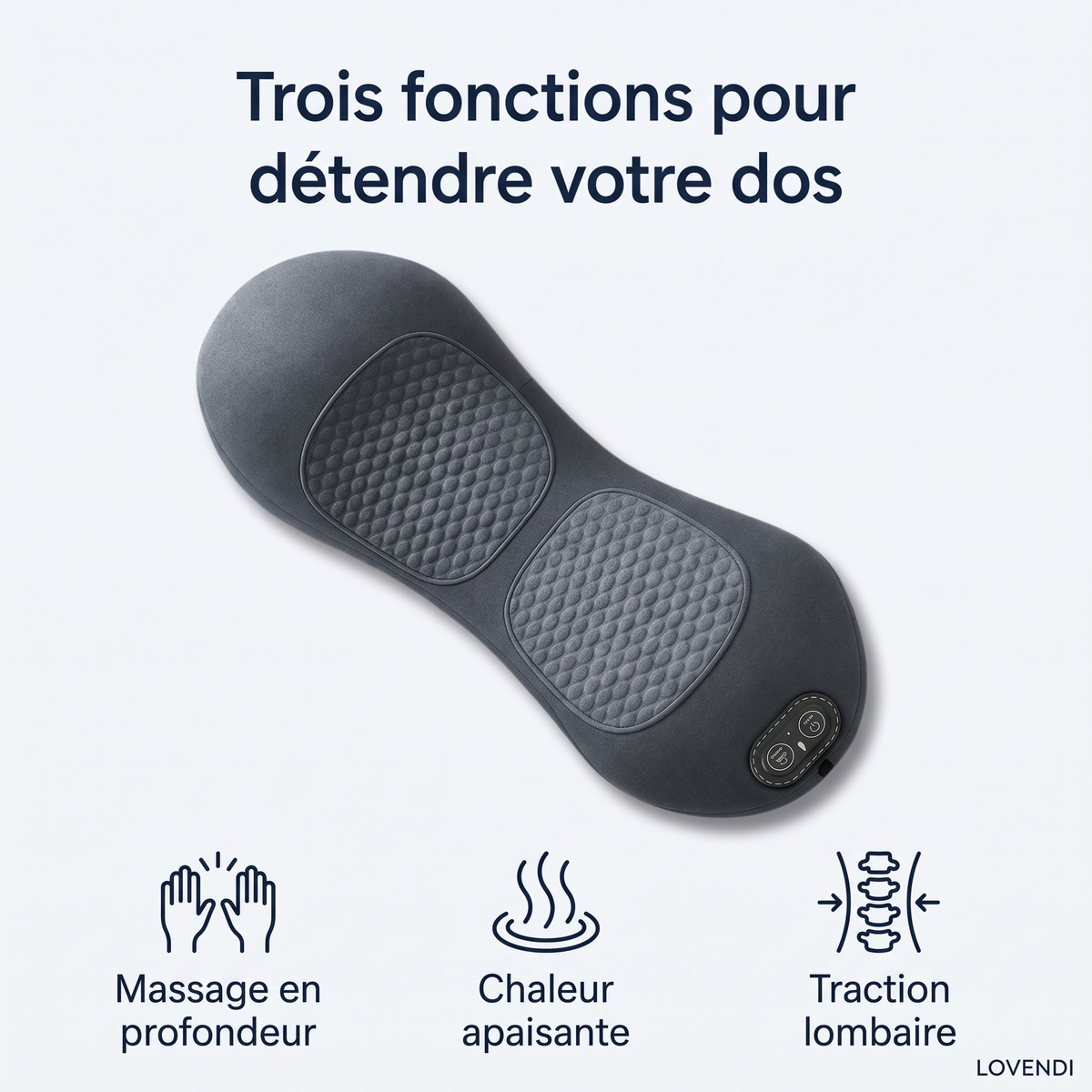 Lovendi Masseur lombaire 3-en-1 — Lovendi 1