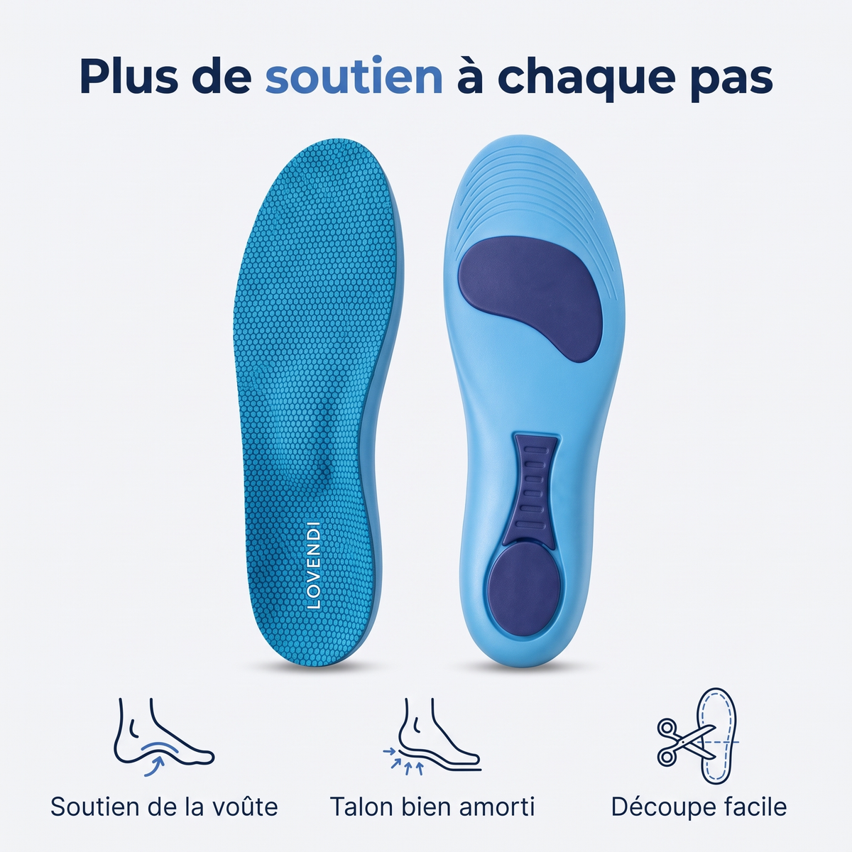 Lovendi Vital+ | Semelles de soutien découpables — Lovendi 1