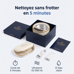 Lovendi DentaClean, nettoyeur à ultrasons pour dentiers — Lovendi 1