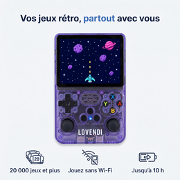 Console rétro portable One, 20 000 jeux, sans Wi-Fi, 10 h d’autonomie