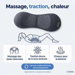 Massage, traction et chaleur
