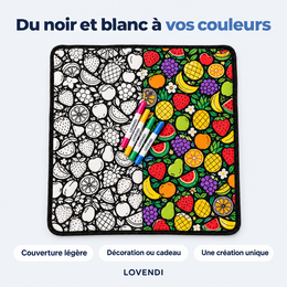 Avant et après coloriage