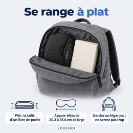 Rangement à plat dans un sac