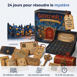 Calendrier De L’Avent Énigmes, 24 Jours — Lovendi 1