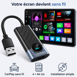Boîtier Multimédia Sans Fil 4 + 64 Go — Lovendi 1