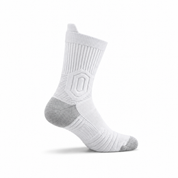 Chaussettes de travail renforcées, coloris blanc