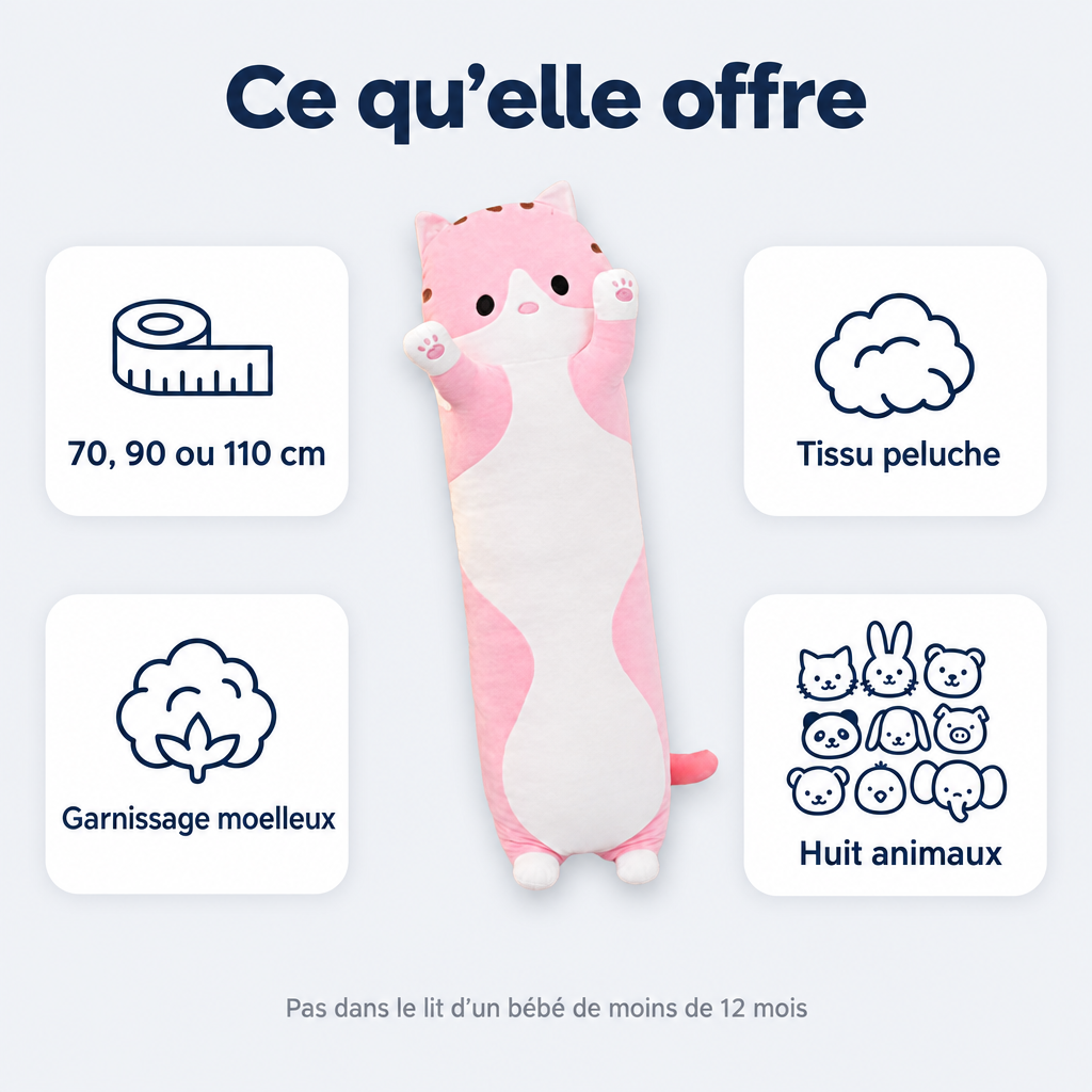 Peluche longue à câliner – ce qu’il faut savoir