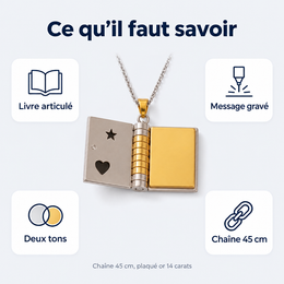Collier livre pour petite-fille – ce qu’il faut savoir
