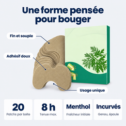 Patchs chauffants naturels, 20 pièces – détails et caractéristiques