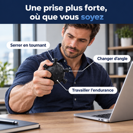 Balle d’entraînement des avant-bras – mise en situation
