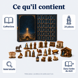 Calendrier de l’Avent Nativité, 24 figurines – ce qu’il faut savoir