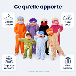 Combinaison monstre à capuche – ce qu’il faut savoir