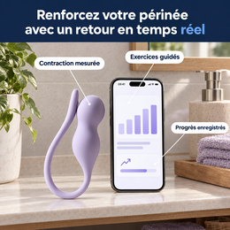 Sonde périnéale connectée flexible – mise en situation