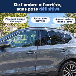 Film teinté amovible sur mesure – mise en situation