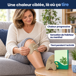 Patchs chauffants naturels, 20 pièces – mise en situation