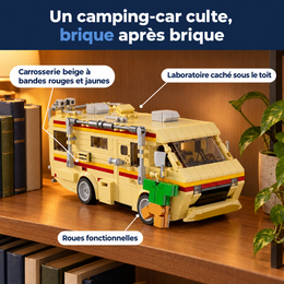 Camping-car en briques, 477 pièces – mise en situation