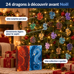 Calendrier de l’Avent dragons – mise en situation