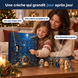 Calendrier de l’Avent crèche 2026 – mise en situation