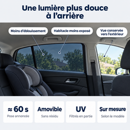 Film teinté amovible sur mesure – détails et caractéristiques