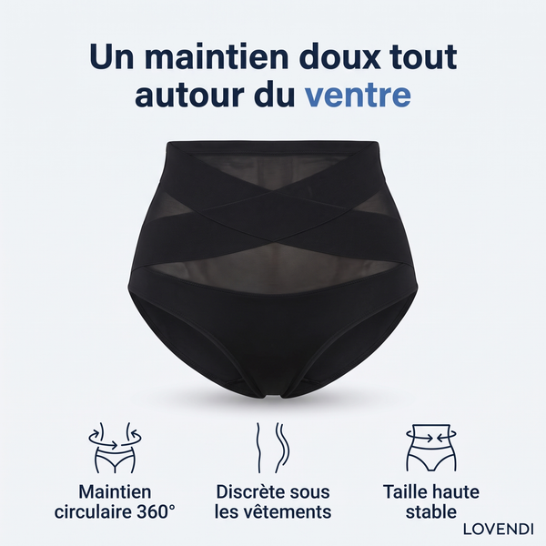 Culotte Haute De Maintien Post-Partum 360° — Lovendi 1