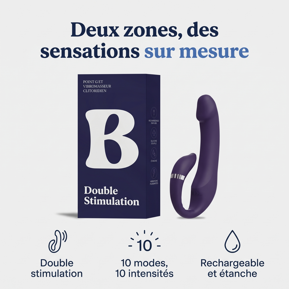 Vibromasseur Double Stimulation — Lovendi 1
