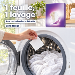 Feuilles blanchissantes – dans le tambour