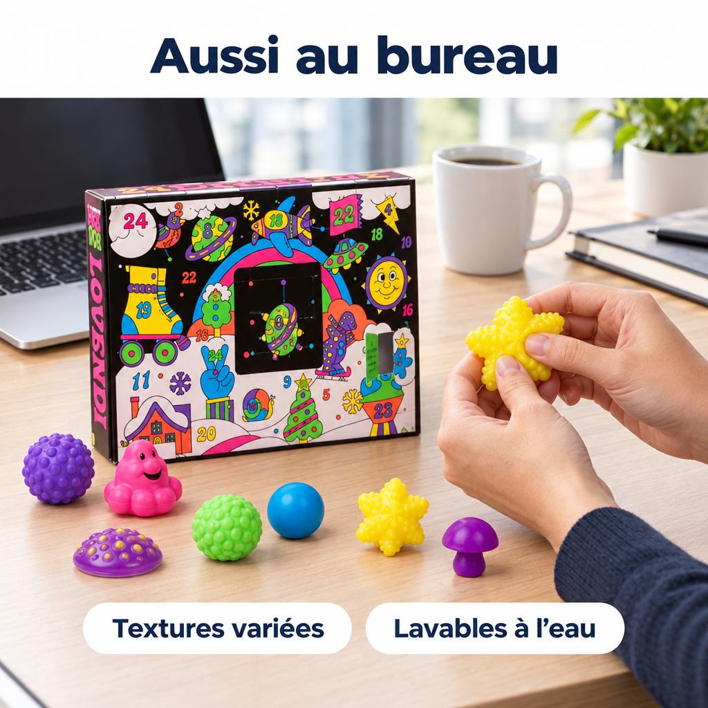 Calendrier de l'Avent sensoriel – aussi au bureau