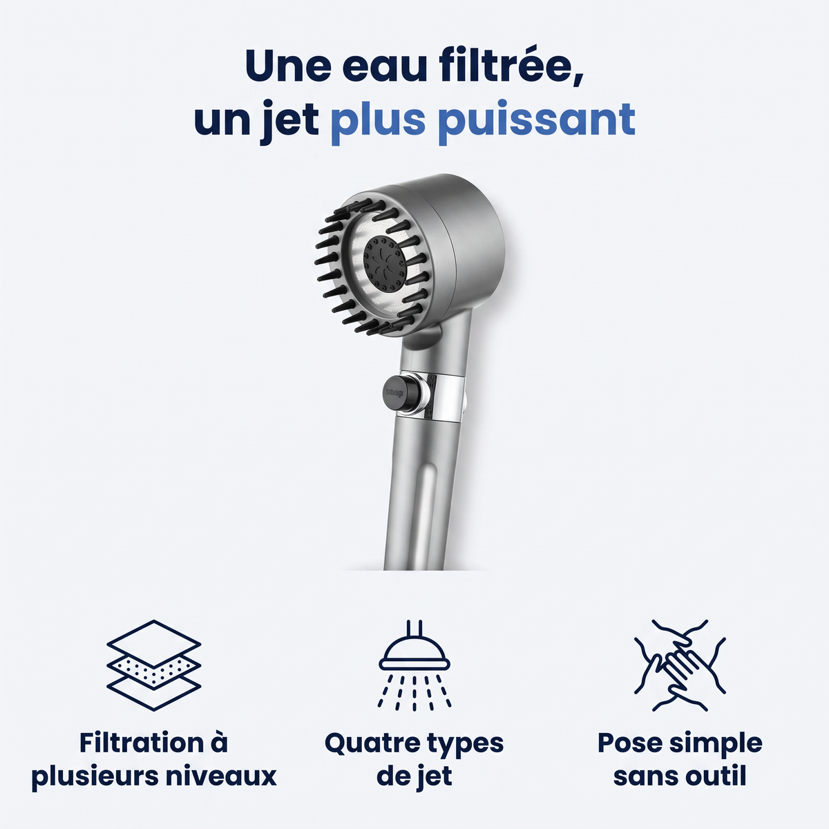 Douchette Filtrante À 4 Jets — Lovendi 1