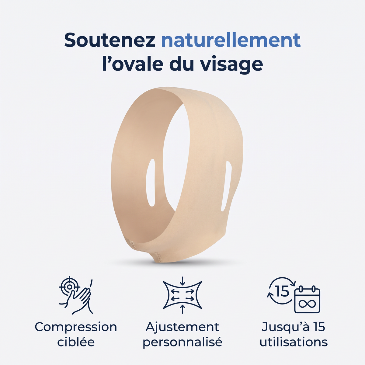 Bandeau Visage Sculptant Au Collagène — Lovendi 1