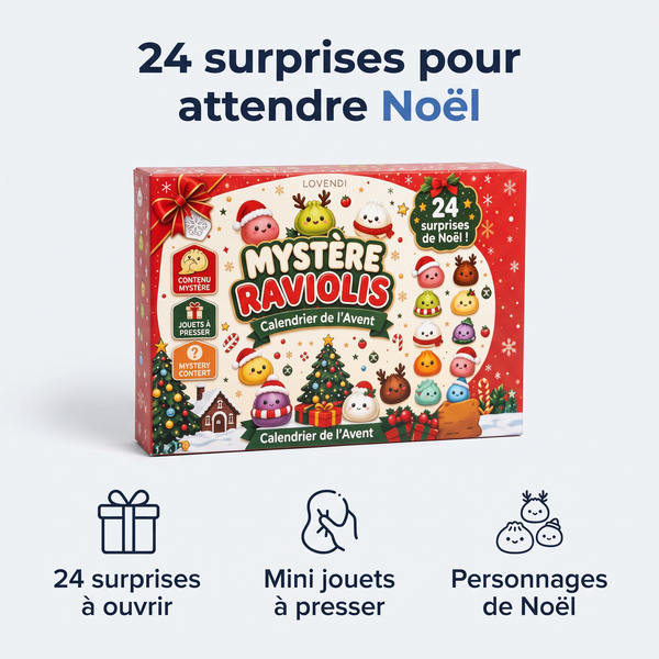 Calendrier De L’Avent, 24 Jouets Moelleux — Lovendi 1