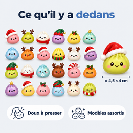 Les 24 mini jouets à presser