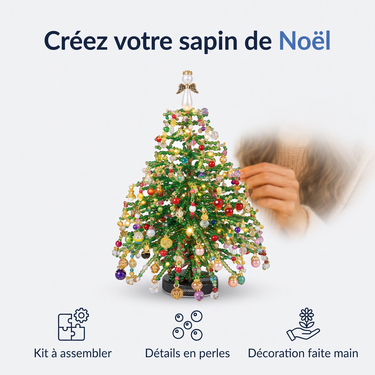 Kit Sapin De Noël En Perles — Lovendi 1