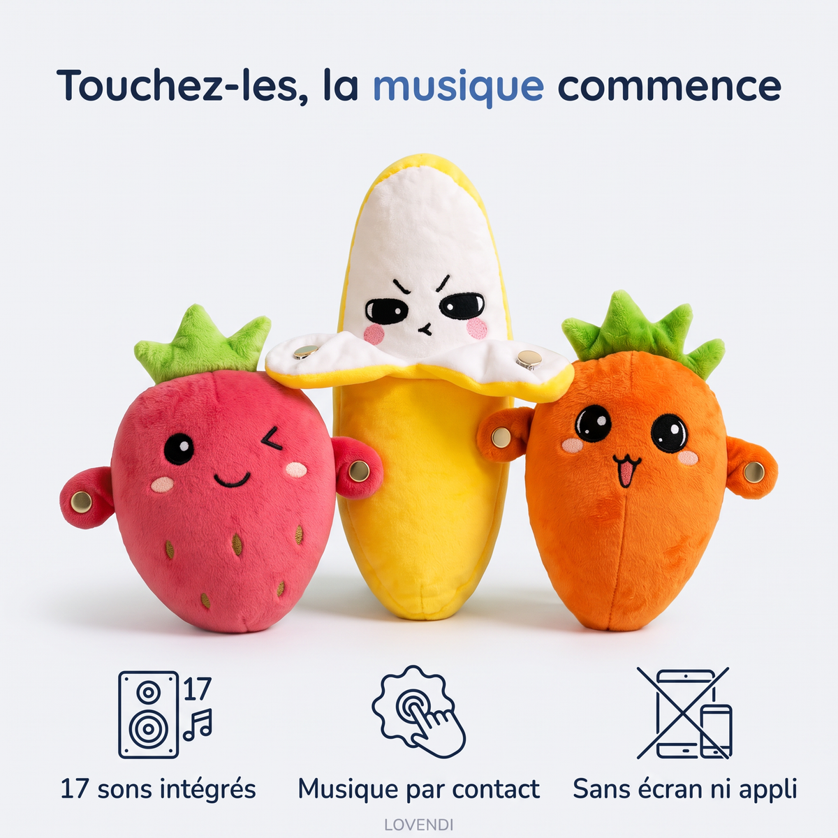 Jouet Sensoriel Musical À Connecter — Lovendi 1