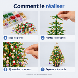 Kit Sapin De Noël En Perles