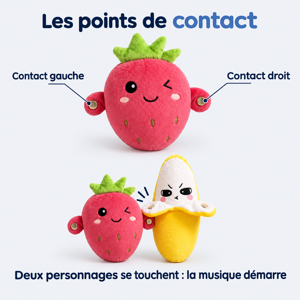 Jouet Sensoriel Musical À Connecter