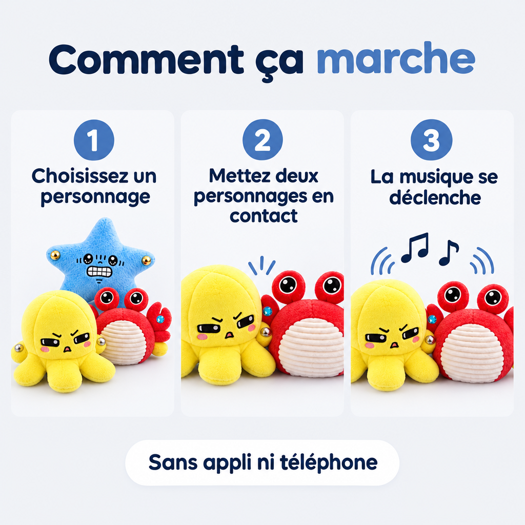 Jouet Musical Sensoriel Interactif
