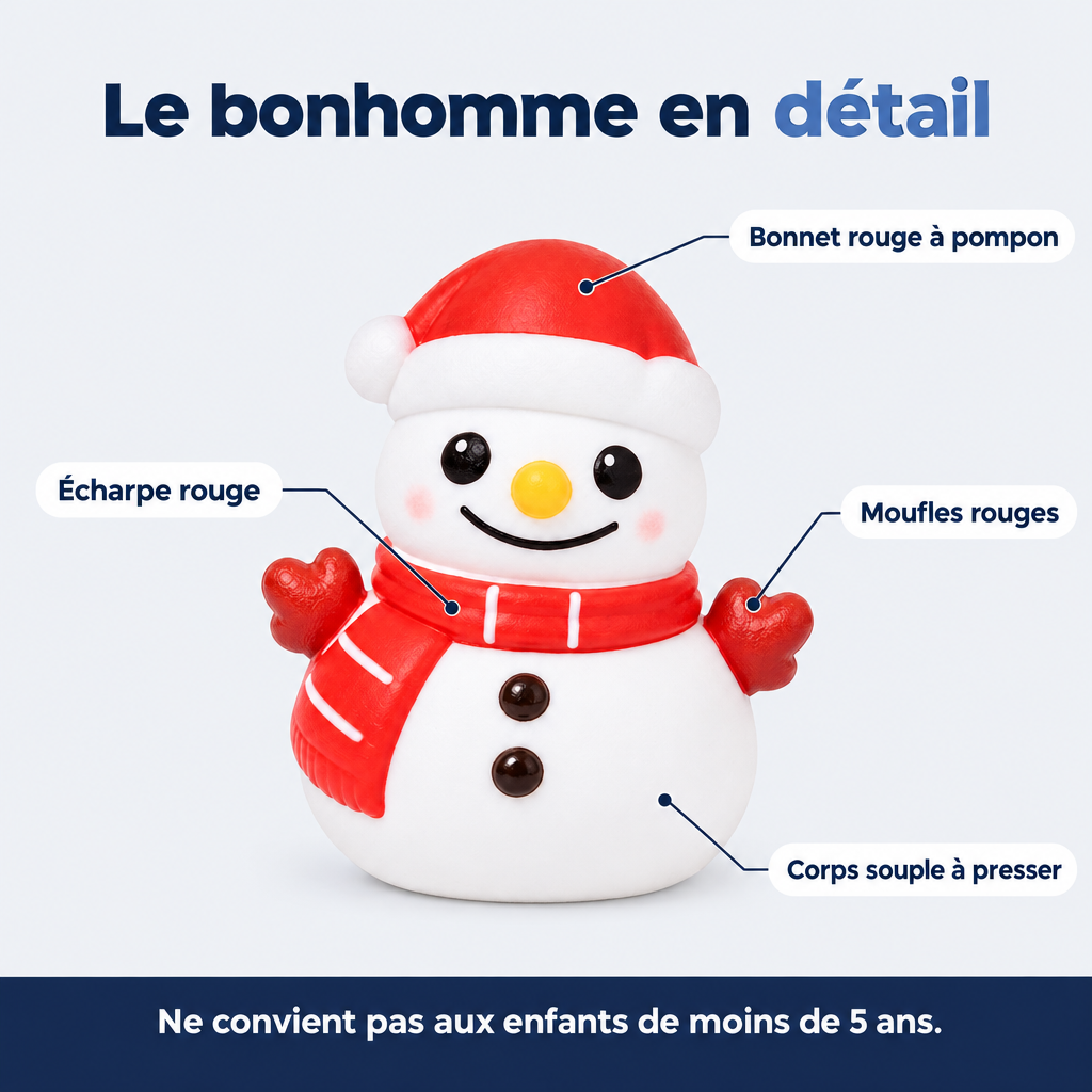 Figurine Souple De Noël À Presser