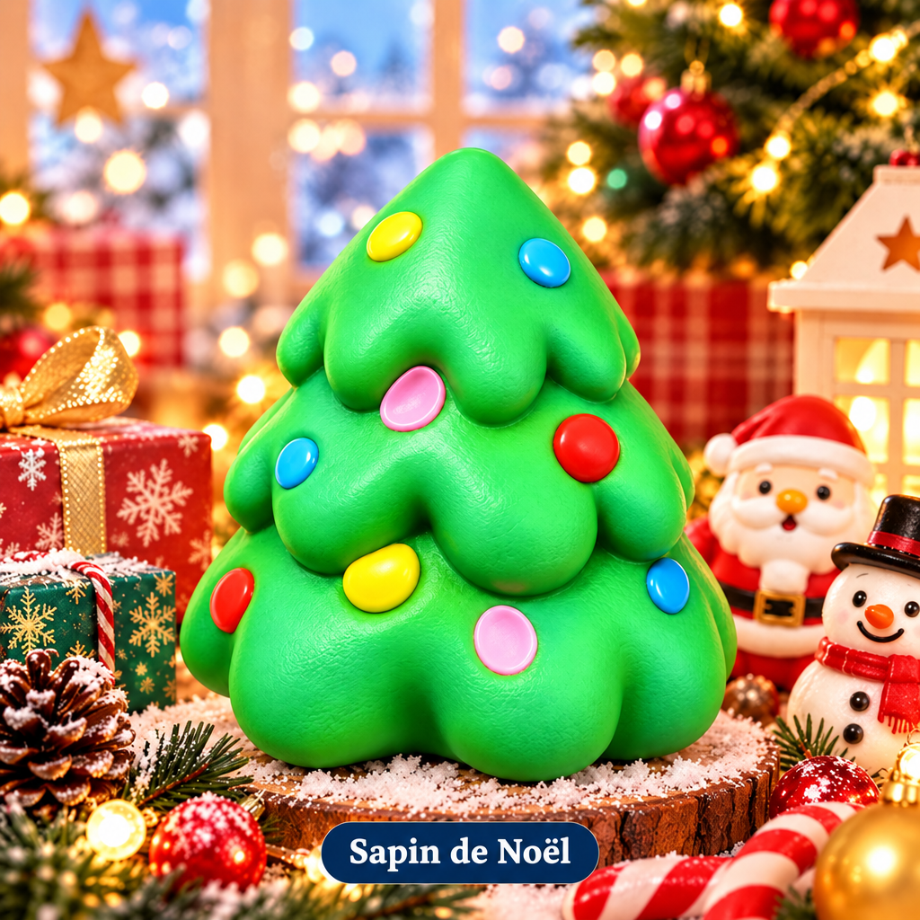 Figurine Souple De Noël À Presser